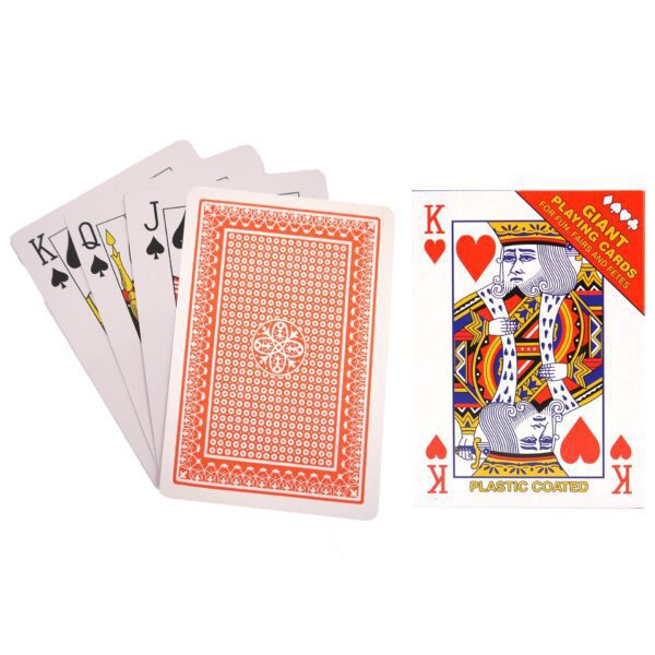 Giant Jumbo Playing Cards 17cm x 12cm Giant Jumbo Playing Cards 17cm x 12cm