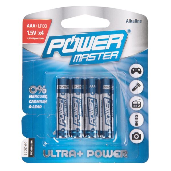 AAA Super Alkaline Batteries 4pk AAA Super Alkaline Batteries 4pk