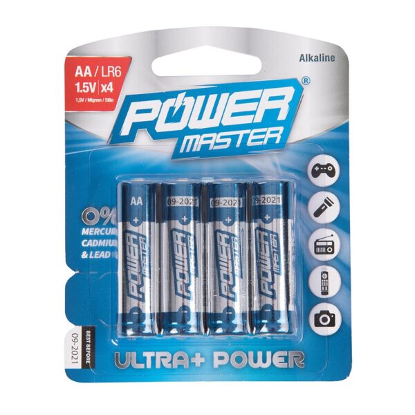AA Super Alkaline Batteries 4pk AA Super Alkaline Batteries 4pk