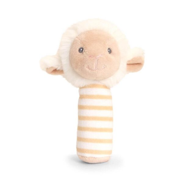 Keeleco Baby - Lullaby Lamb Stick Rattle Keeleco Baby - Lullaby Lamb Stick Rattle