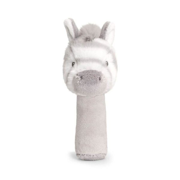Keeleco Baby - Cuddle Zebra Stick Rattle