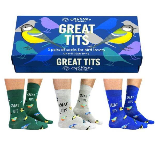 great-tits-socks-gift-boxed Great Tits Novelty Socks Gift Box