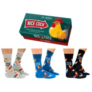 Nice Cock Novelty Socks Gift Box