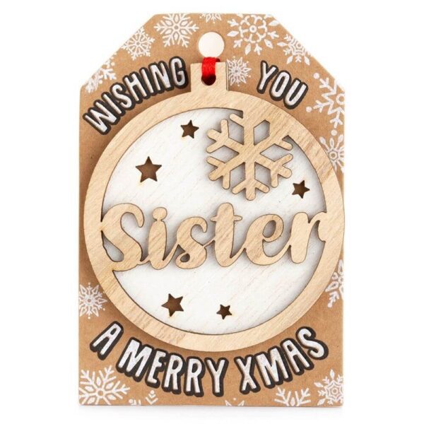 personaised-sister-wooden-tree-decoration