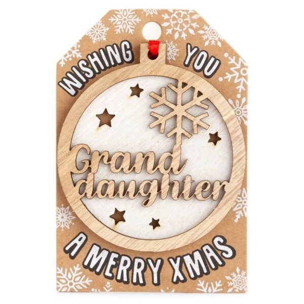 personalisted-tree-decoration-grand daughter
