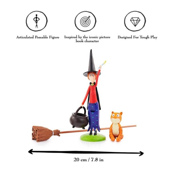 Witch & Cat - Twin Pack (From Room on the Broom)- v2 Witch & Cat - Twin Pack (From Room on the Broom)- v2