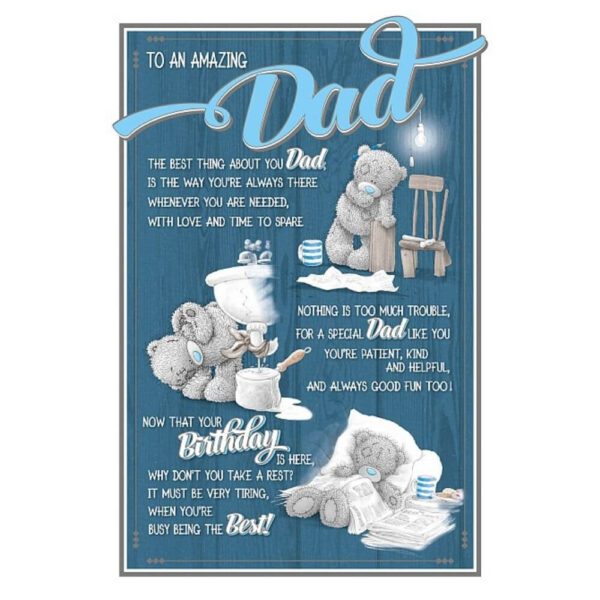 Amazing Dad Birthday Card