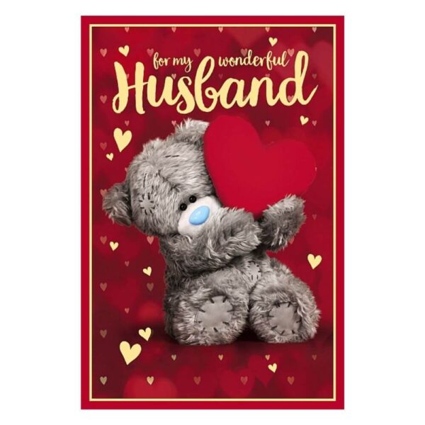 Husband 3D Birthday Card