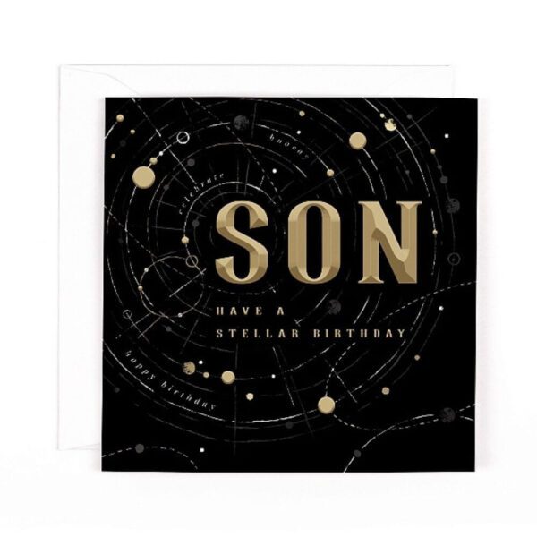 Son Have A Stellar Birthday Card