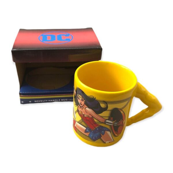 wonder-woman-novelty-arm-mug-dc wonder-woman-novelty-arm-mug-dc