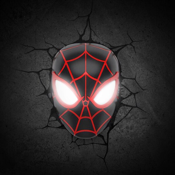 Miles Morales Face 3D Light Miles Morales Face 3D Light