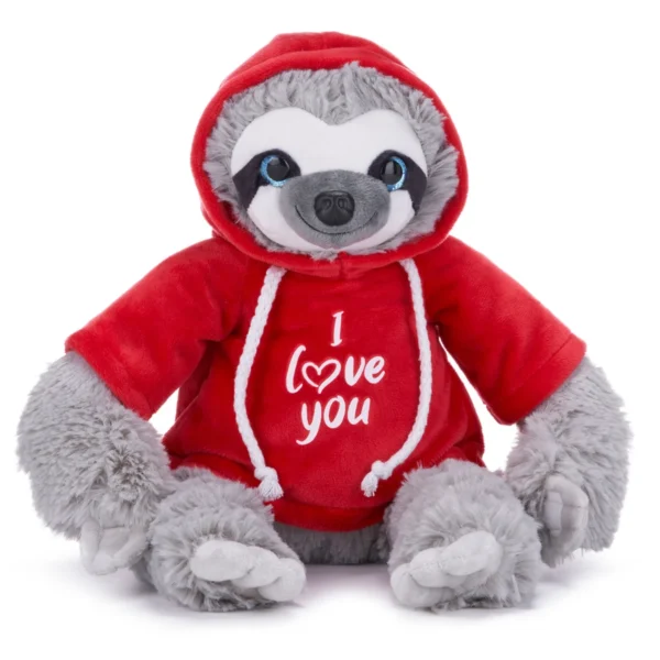 plush-sloth-in-red-hoodie plush-sloth-in-red-hoodie