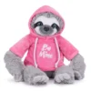 sloth-in-pink-hoodie-be-mine