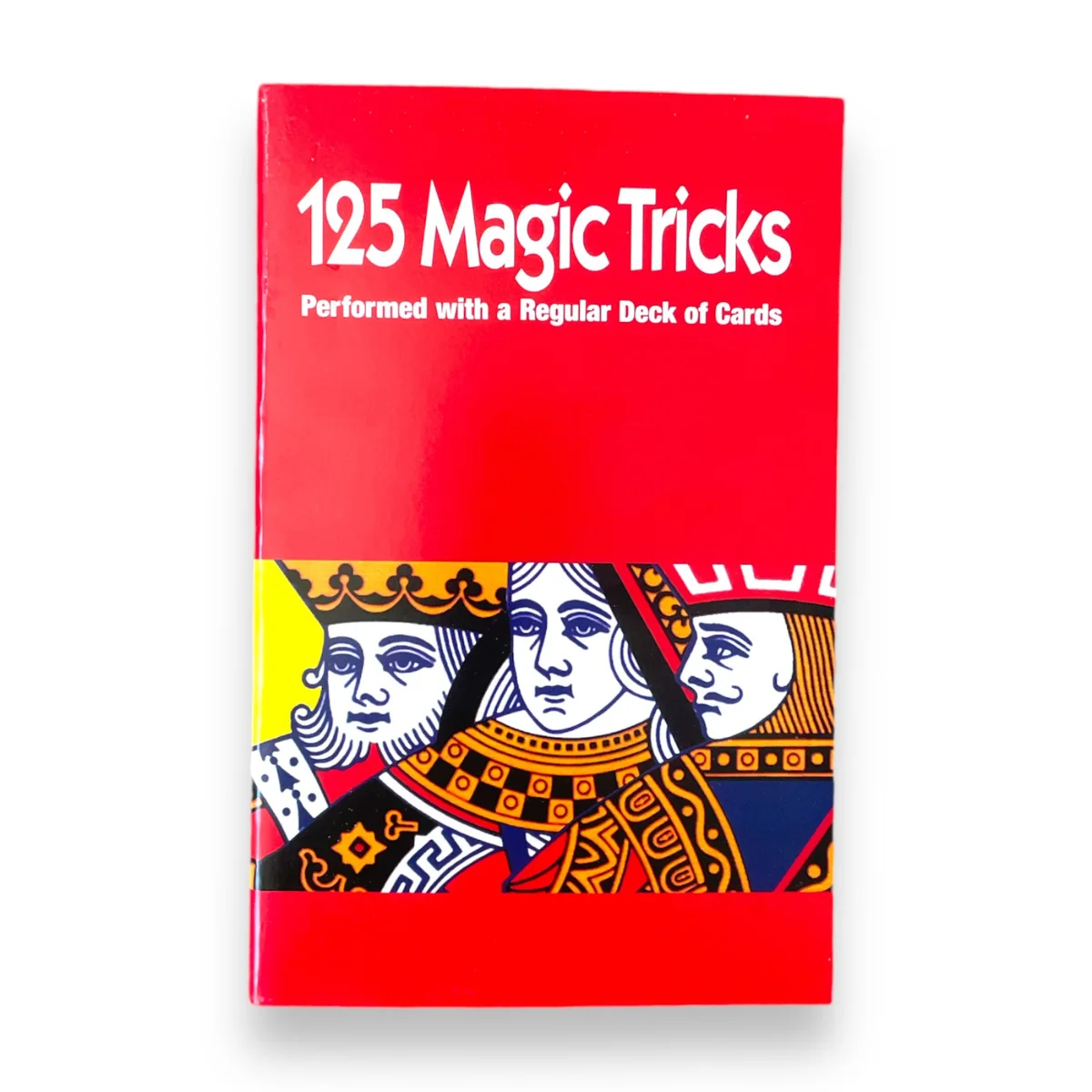 125 Magic Tricks With Cards Booklet Card Magic Tricks Book