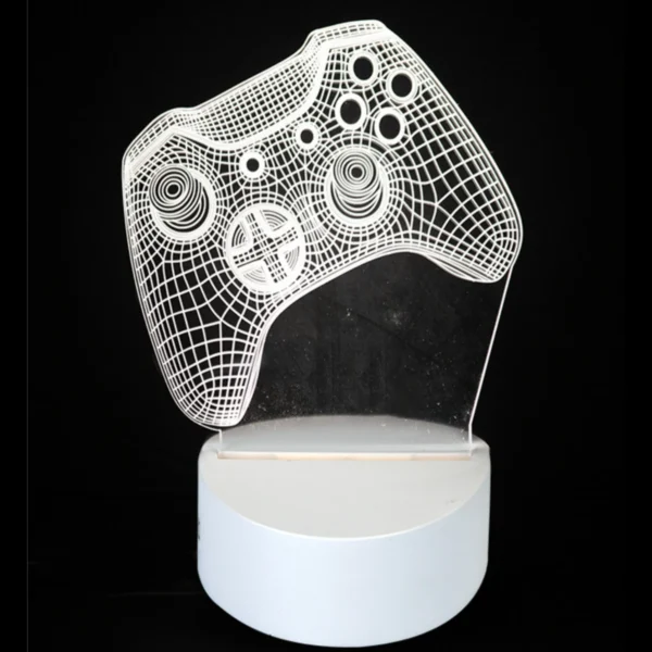 3D-gamer-Contoller-loght 3D-gamer-Contoller-loght
