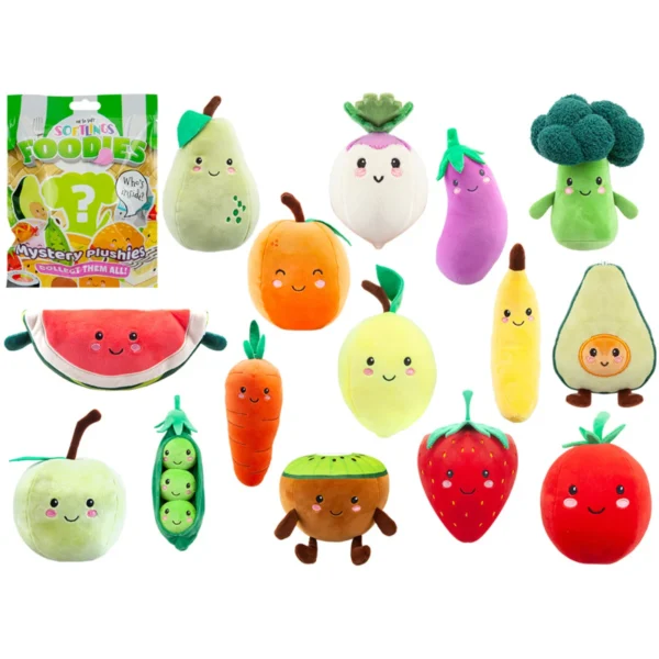 SOFTLINGS FOODIES PLUSH IN BLIND BAG 12CM