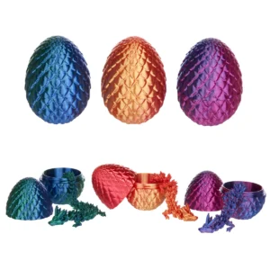 65888-3D PRINTED DRAGON IN EGG