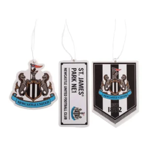 Newcastle United Three Pack Air Freshener Set